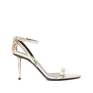 Tom Ford Women Ankle-Strap Padlock 90 Mid Heel Sandals